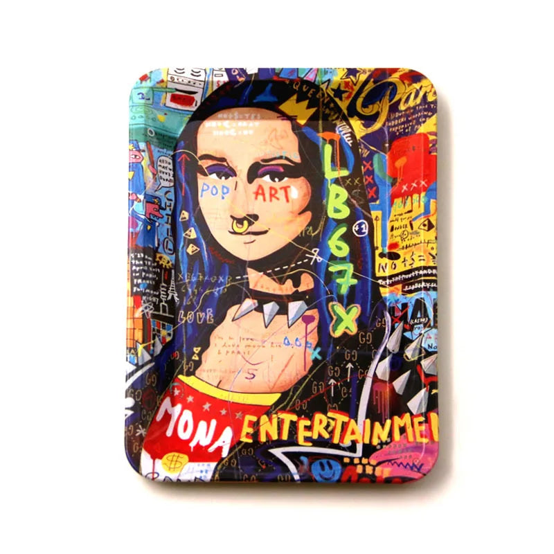Punk Lisa Rolling Tray